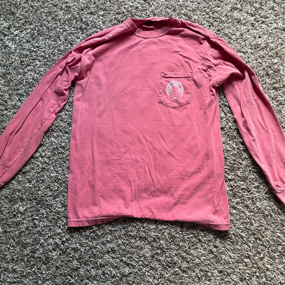 Vintage Kappa Alpha Theta Pink Long Sleeve Spring Formal 2016